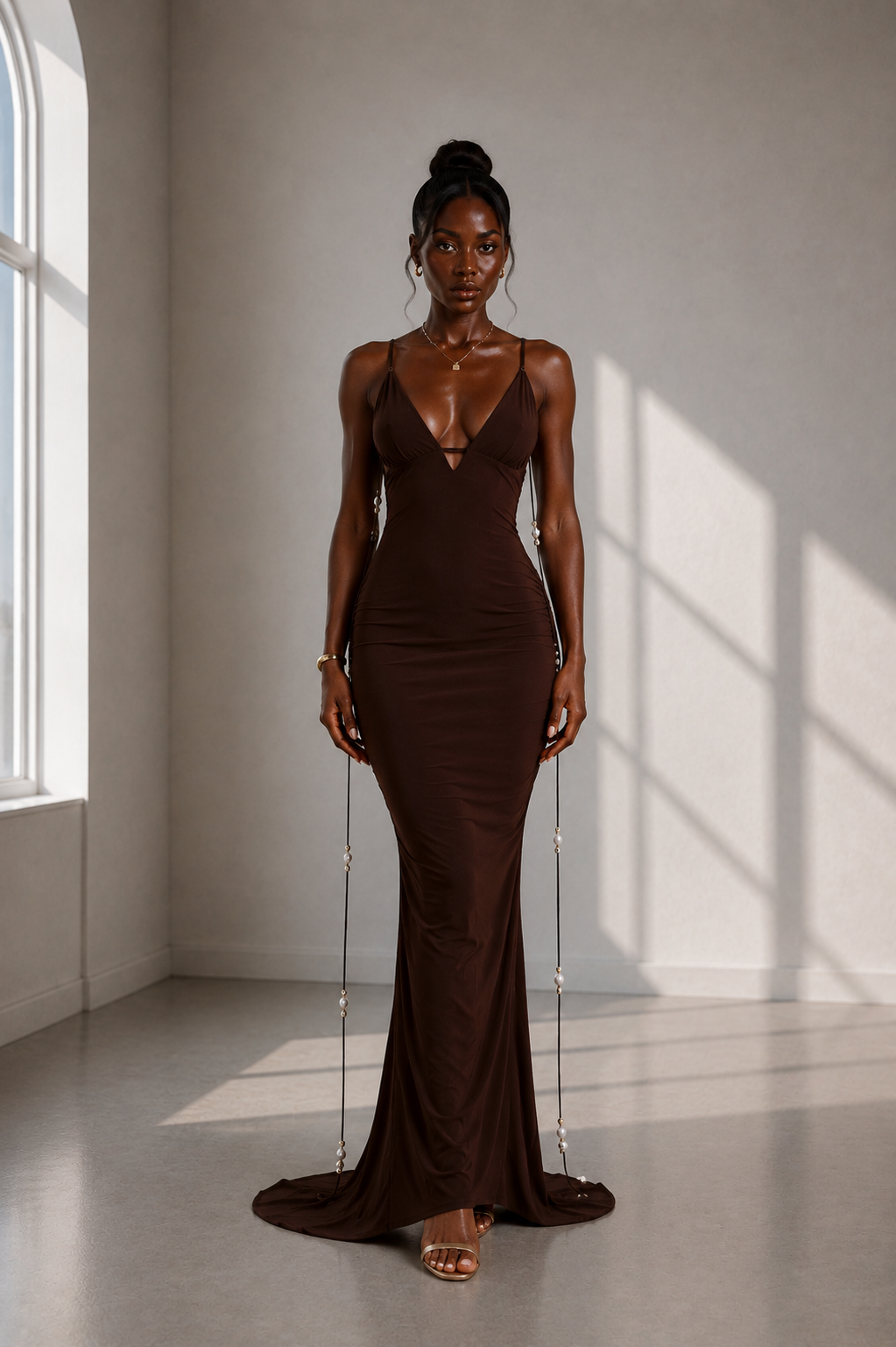 Amara Rugloze Jurk