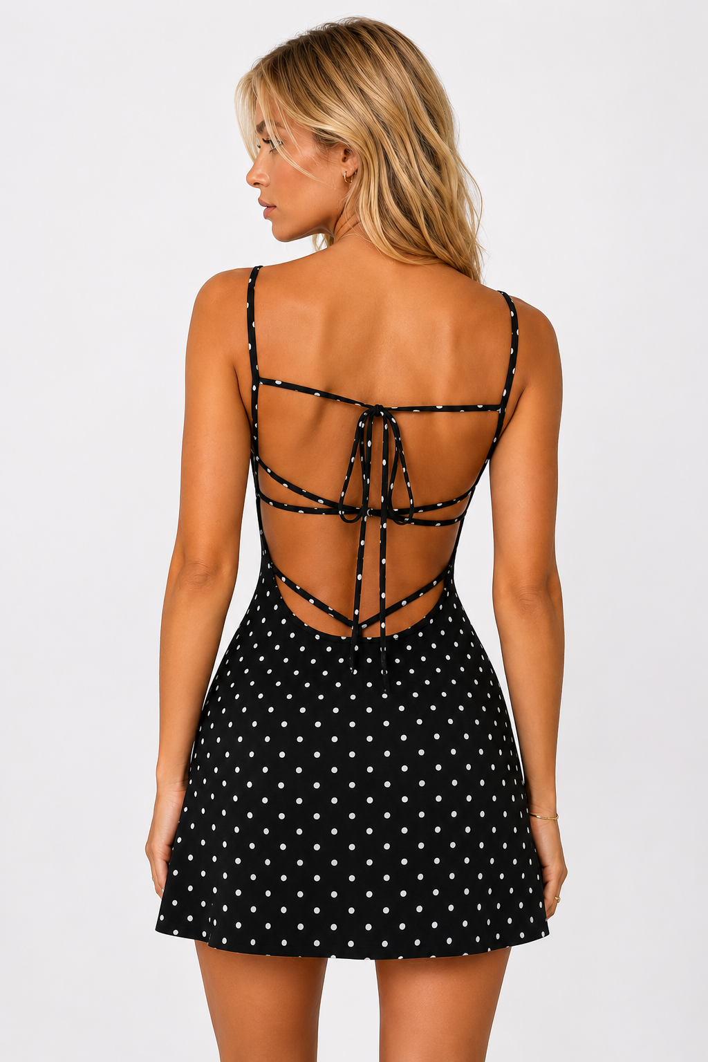 Mina Flare Mini Jurk